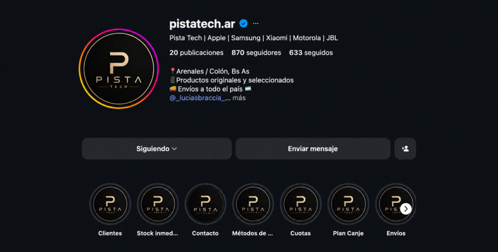 Pista Tech